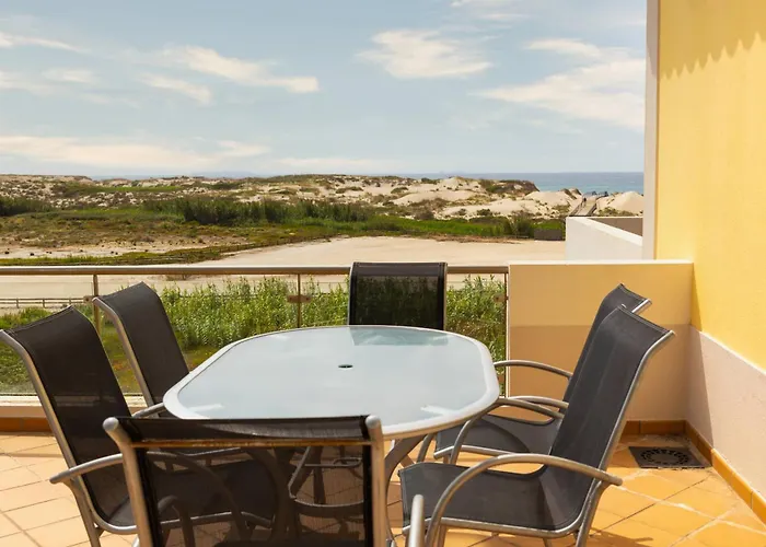 Lejlighed T2 Sea View, Pool, Golf, Private Terrace, Praia Del Rey, Obidos C3 *