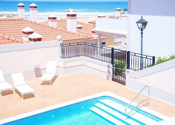 T2 Sea View, Pool, Golf, Private Terrace, Praia Del Rey, Obidos C3